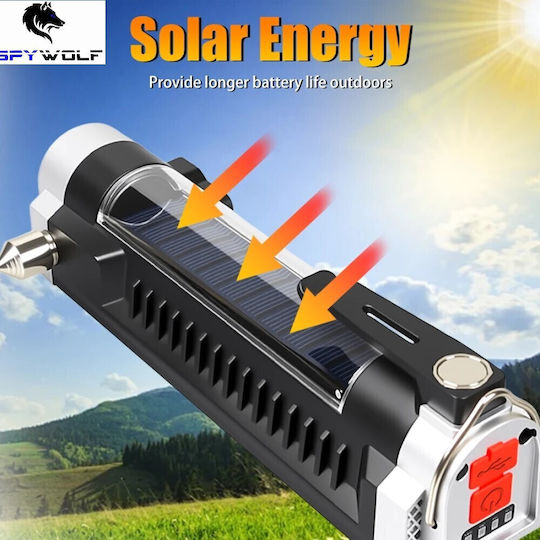 Spywolf Rechargeable LED Flashlight