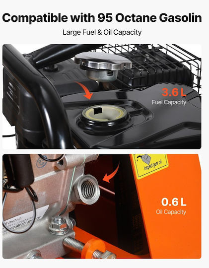 Vevor Βενζίνης 6.5hp/212cc
