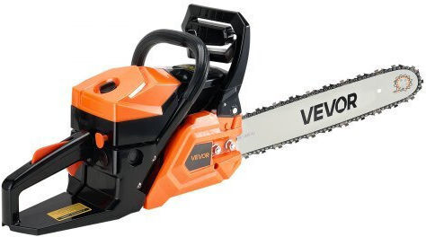 Vevor Αλυσοπρίονο Βενζίνης 2.4hp 6.8kg με Λάμα 45.72cm και Easy Start