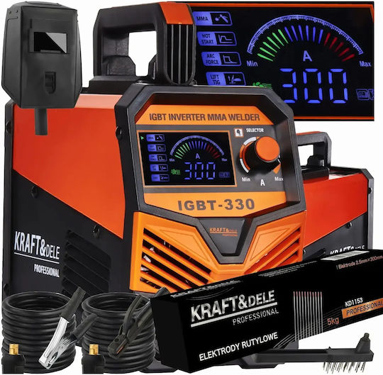 IGBT ММА Lift TIG 330A Заваръчен Аппарат Kraft&Dele KD1878