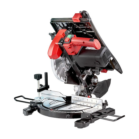 Raider RD-MS10 Miter Säge Kombination mit Leistung 1200W & Sägeblattdurchmesser 210mm