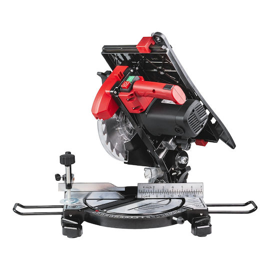 Raider RD-MS10 Miter Säge Kombination mit Leistung 1200W & Sägeblattdurchmesser 210mm