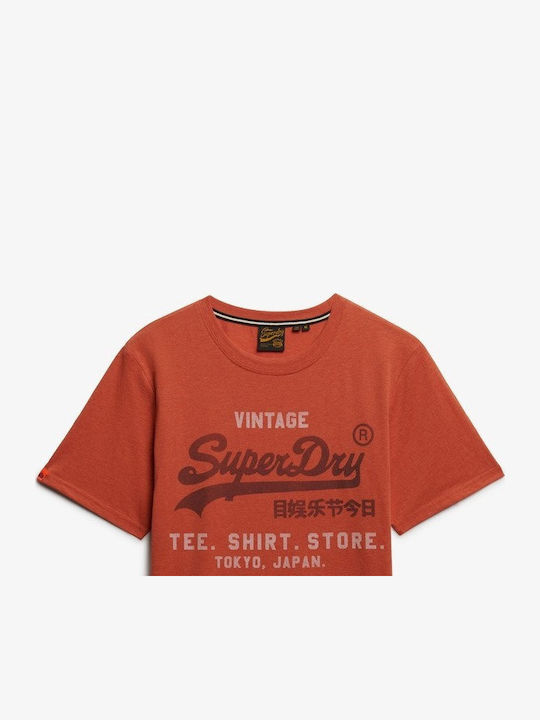 Heritage T-Shirt Rost Orange Marl
