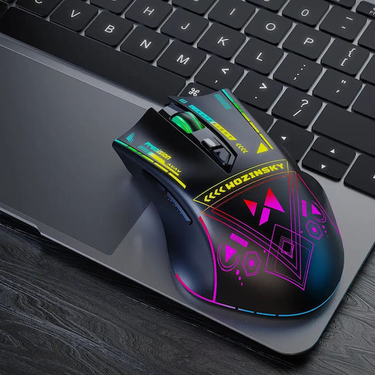 Wozinsky WMGB-7200 Wireless RGB Gaming Mouse 3200 DPI Black