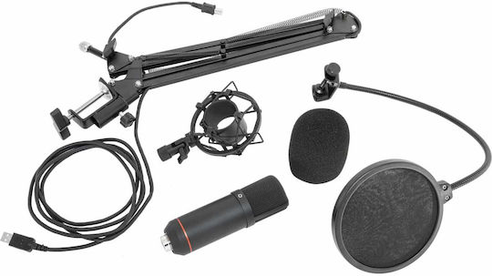 BST STM3000 Plus Pop Filter Set Kondensatormikrofon USB Stoßmontiert für Gesang
