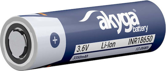 Li-ion Батерия Inr18650 Akyga Aky1382 3.6v 3350mah