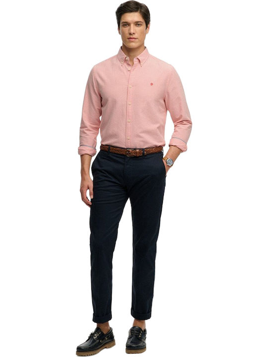 Oxford Long Sleeve Shirt Orange