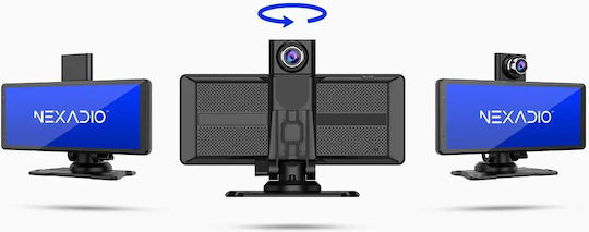 Nexadio CC250 Autodigitale Videorekorder Mit Bildschirm 8.1" Bluetooth WLAN GPS & Rückfahrkamera