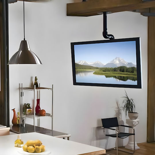 Suport Tavan Universal Pentru TV Sanus 94-178 Cm Negru
