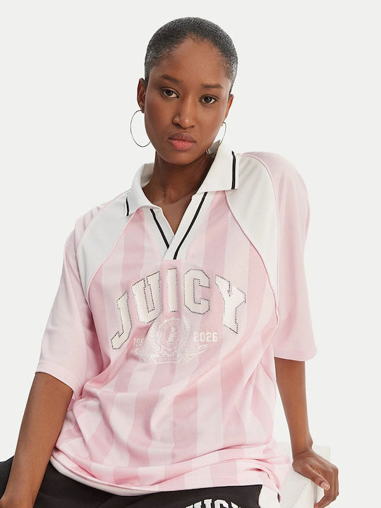 Women's Polo Blouse Cherry Blossom