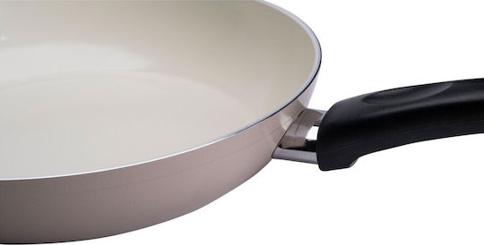 Set De Tigăi Granit Antiaderente Culoare Bej Pentru Bucătărie 26cm