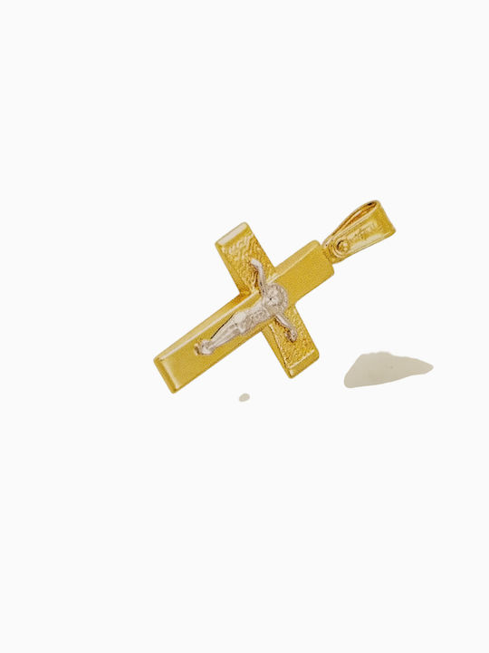 Vergoldeter Kruzus K14 mit Estande mit Christus Gewicht 1.90gr Vergoldeter Kruzus K14 mit Estande mit Christus Gewicht 1.90gr
