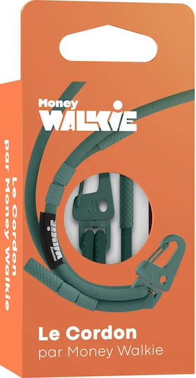 Money Walkie Регулируема Каишка За Врата За Уоки Токи Смартфони Електронни Устройства Зелена