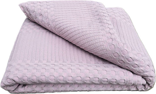Kotonia Home Κουβερλί Υπέρδιπλο Light Burnt Pink 220x240cm