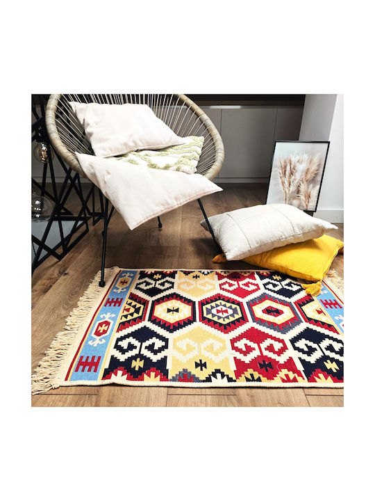 Kotonia Home Covor Rectangular Din Bumbac Multicolor 120x180cm