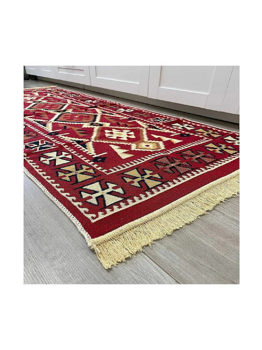 Kotonia Home Χαλί Βαμβακερό 80x150cm Πολύχρωμο