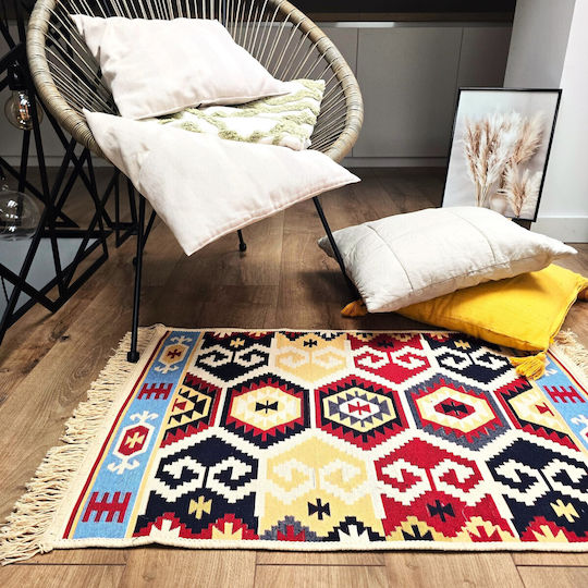 Kotonia Home Covor Coridor Bumbăcesc Multicolor 80x150cm