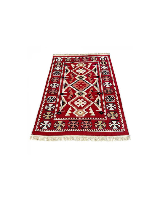 Kotonia Home Teppich Flur Baumwoll Mehrfarbig 80x150cm