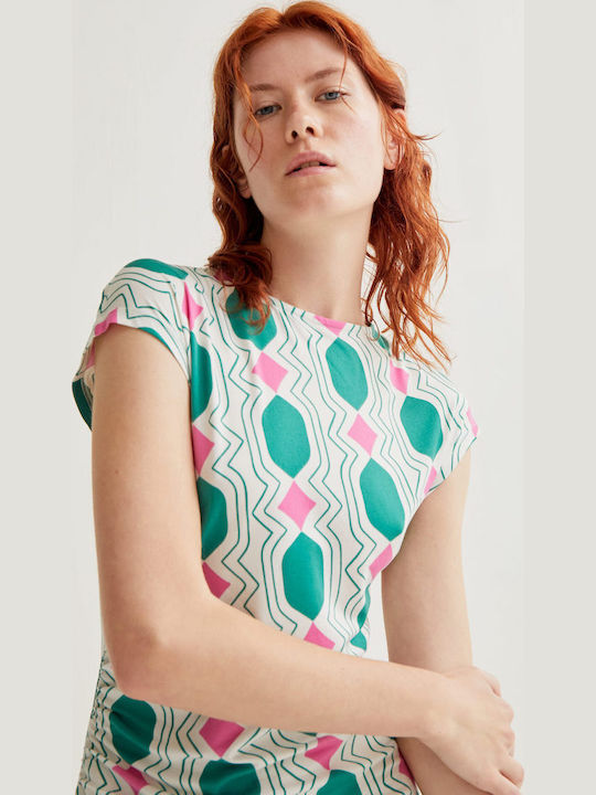 Summer Midi Dress Ecru