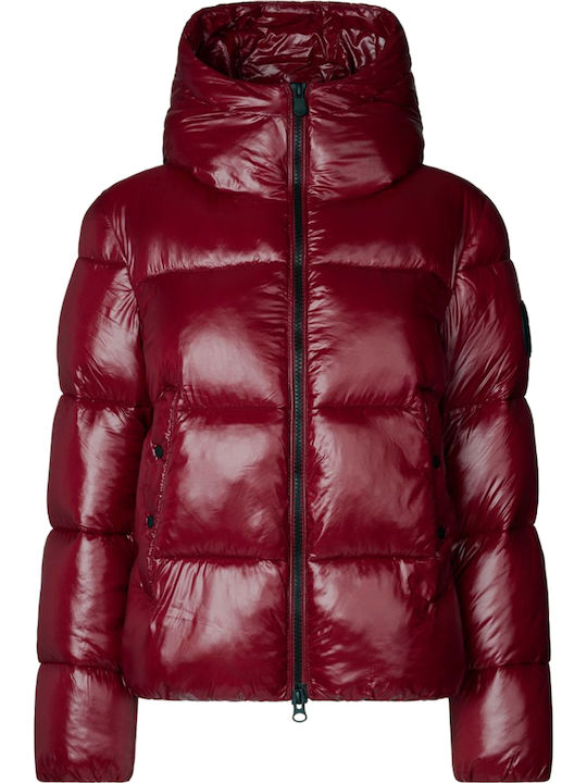 Дамско Яке за Зима Wine Red