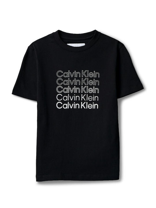 Tricou Pentru Copii Negru Logo