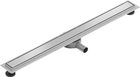 Mexen Rostfreier Stahl Siphon für Dusche mit Länge 13cm Grau