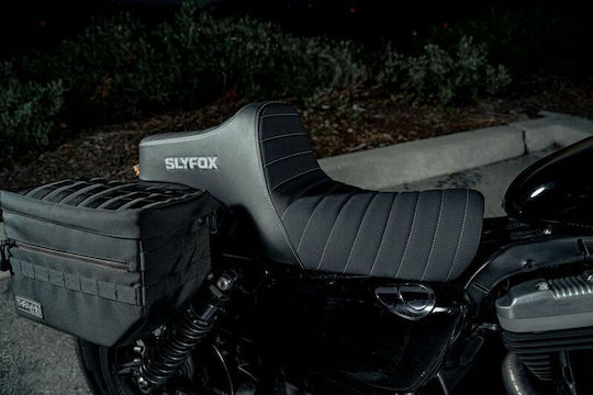 Slyfox Saddle Highnoon 4709b-slyfox Harley Davidson XL 1200 C 04-09 Harley Davidson XL 883 C 04-09 1pc Black