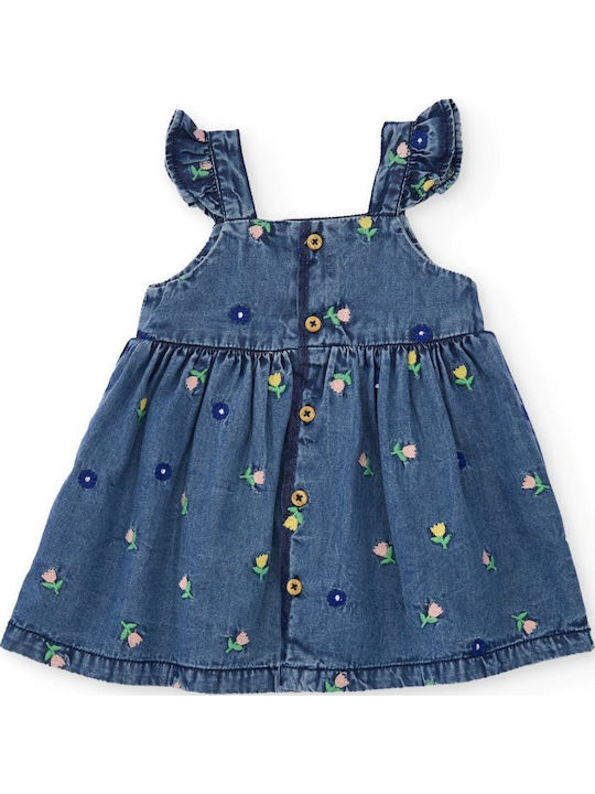 Παιδικό Φόρεμα Τζιν Floral Denim