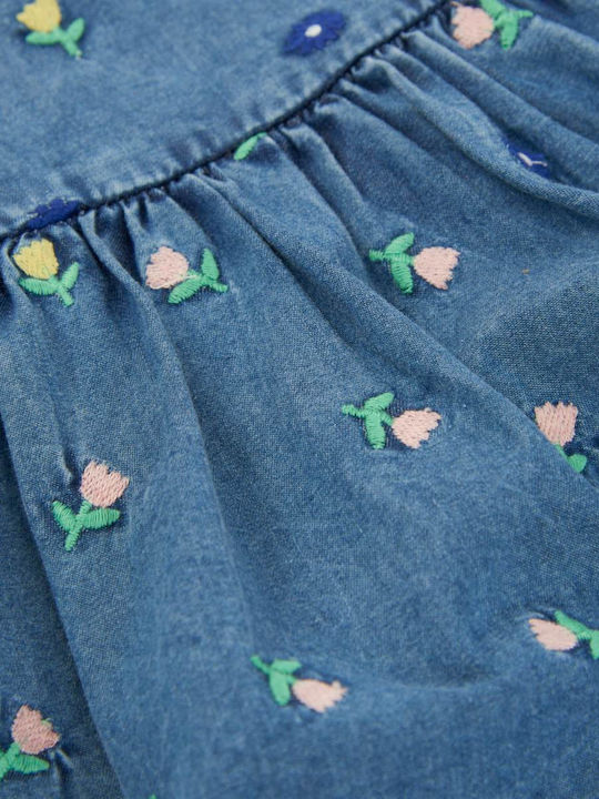 Παιδικό Φόρεμα Τζιν Floral Denim