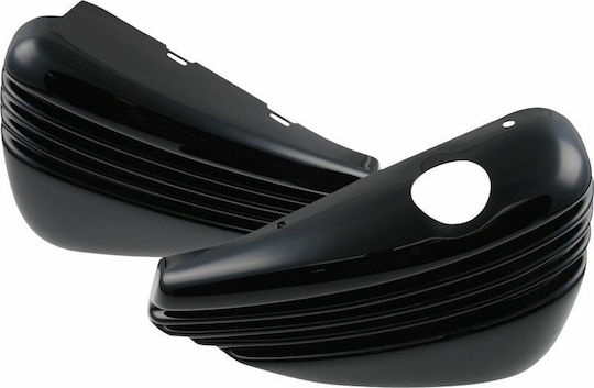 Cult Werk Side Fairing Hd-spo106 Harley Davidson Xl 1200 C 04-09 Black