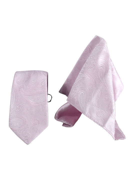 Giovani Rossi Set of Men's Ties in Pink Colour
