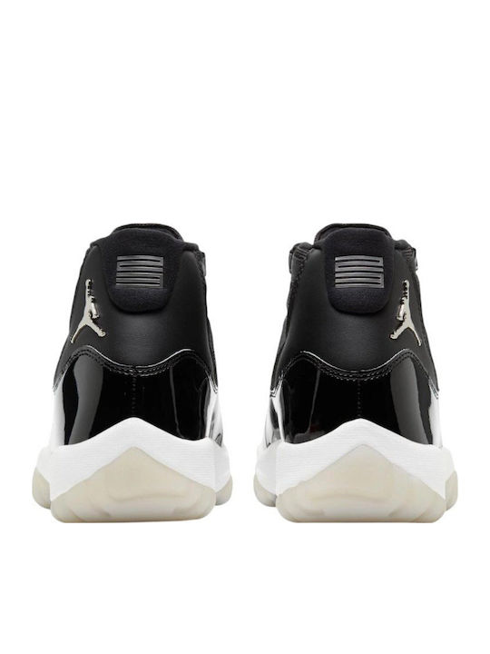 Air  11 Retro Дамски Високи Черни Сникърси