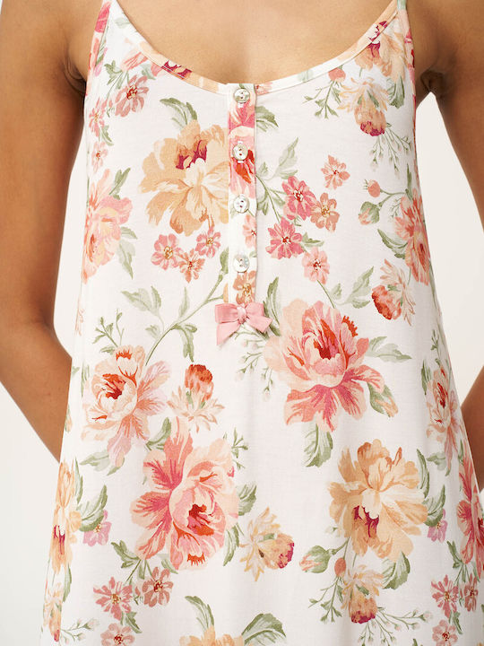 Vamp Vamp Damen Schlafanzug Sommer Pink Tan