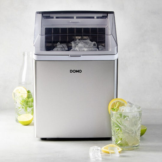 Domo Ice Machine with Daily Ice Making Capacity 20kg & Capacity 1.2kg