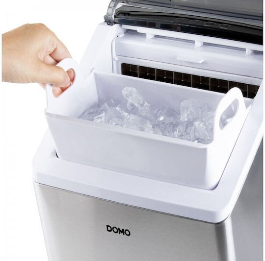Domo Ice Machine with Daily Ice Making Capacity 20kg & Capacity 1.2kg