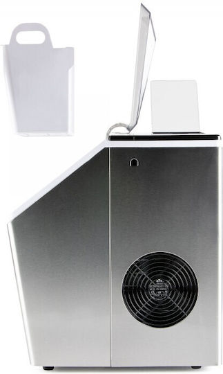 Domo Ice Machine with Daily Ice Making Capacity 20kg & Capacity 1.2kg