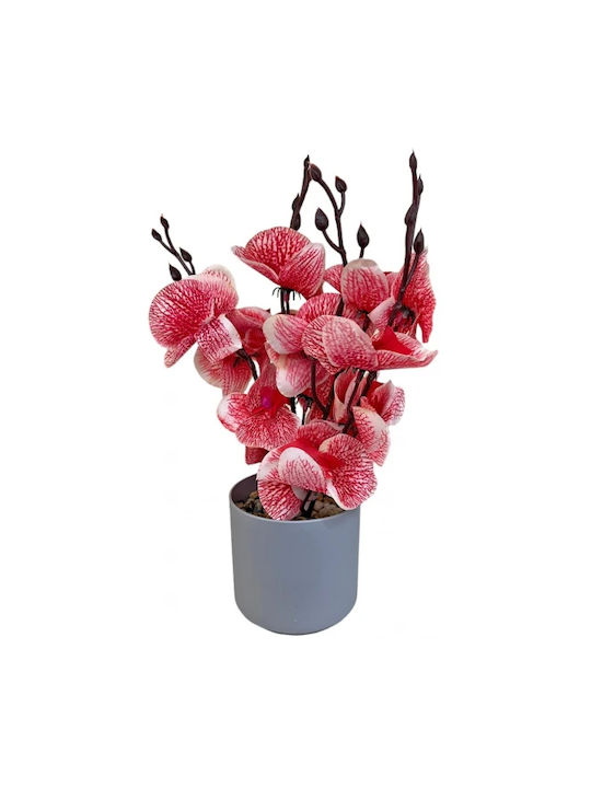 Изкуствено растение в саксийка Pink 28см TnS
