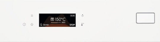 Electrolux Φούρνος άνω Πάγκου 70lt Π56εκ. Μαύρος