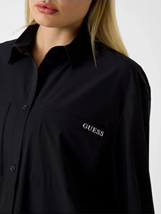 Γυναικείο Μαύρο Overshirt