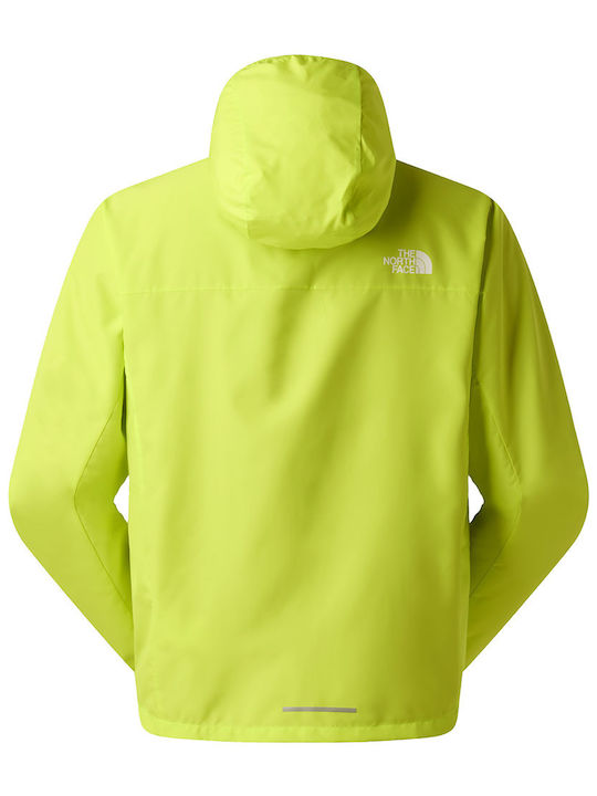 Sleeveless Activewear Jacket Waterproof and Windproof Yellow