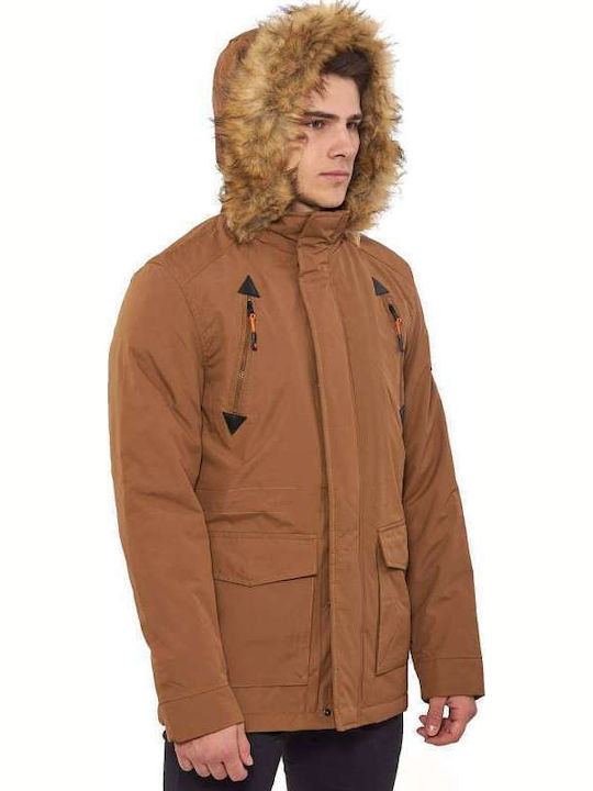 Herren Jacken Camel