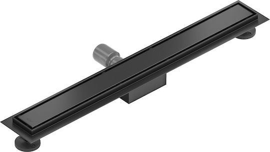 Mexen Stainless Steel Shower Siphon with Length 13cm Black