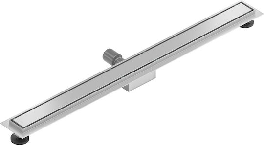 Mexen Rostfreier Stahl Siphon für Dusche mit Länge 13cm Grau