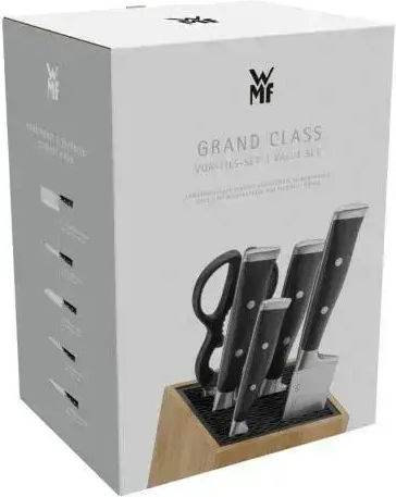 WMF Grand Class Set Cuțite Cu Bază Din Oțel Inoxidabil 4 Bucăți