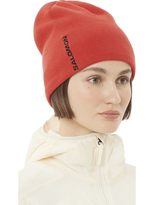Beanie Men's Knitted Beanie in Burgundy Colour