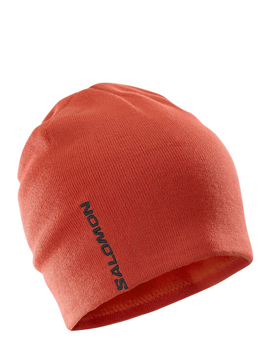 Beanie Men's Knitted Beanie in Burgundy Colour