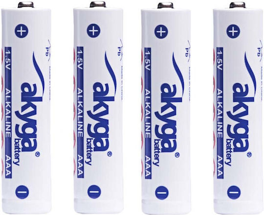 Akyga Αλκαλικές Μπαταρίες AAA 1.5V 4τμχ
