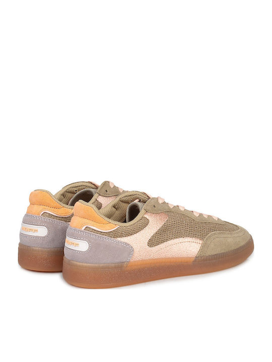 Damen Sneakers Khaki