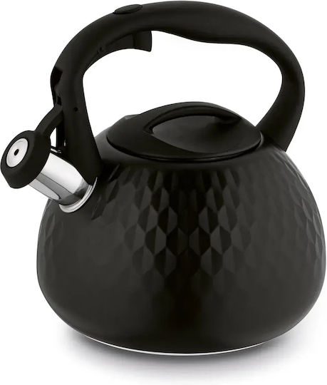 KönigHOFFER Rostfreier Stahl Teekessel Grau 3000ml
