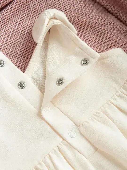 Cool Club Set Onesie with Pants Beige 2 Pieces